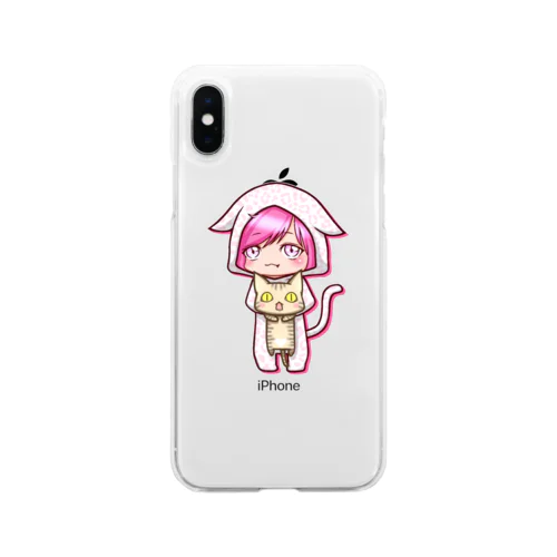 私の始まり Soft Clear Smartphone Case