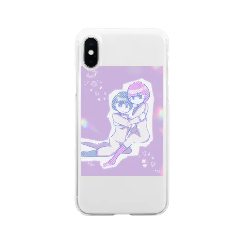 あんどろいどちゃんズ Soft Clear Smartphone Case