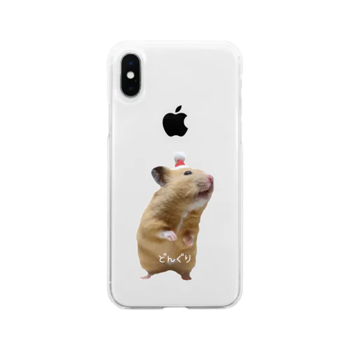 クリスマス🎄どんぐり🐹 Soft Clear Smartphone Case