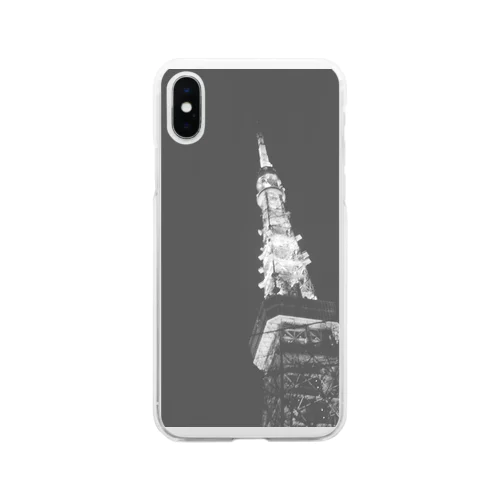 東京 Soft Clear Smartphone Case