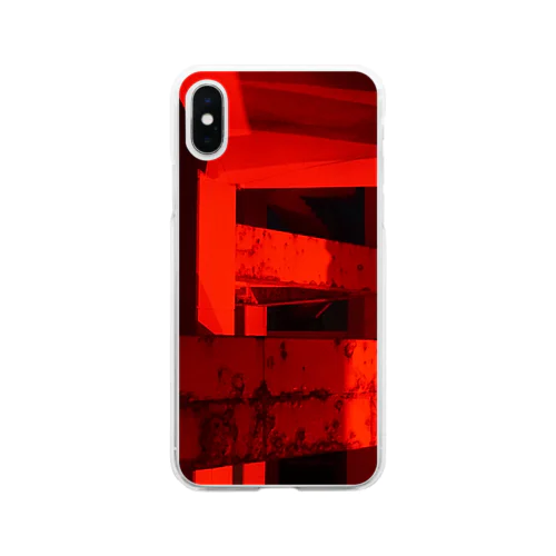 RED ARCHITECTURE Soft Clear Smartphone Case