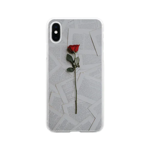 薔薇 Soft Clear Smartphone Case