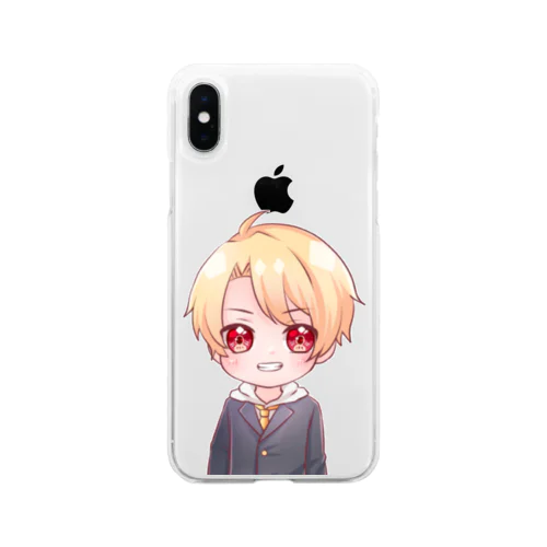 No Limits 犬宮テト Soft Clear Smartphone Case