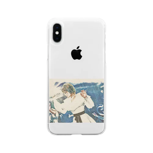 美少女 Soft Clear Smartphone Case