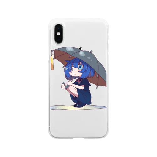 雨乃七夕ちゃん Soft Clear Smartphone Case