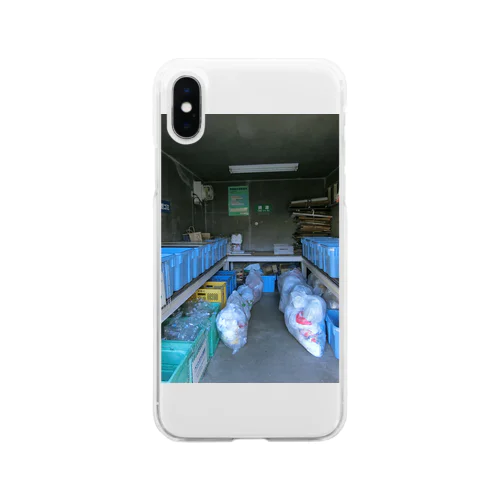 ゴミ置き場 Soft Clear Smartphone Case