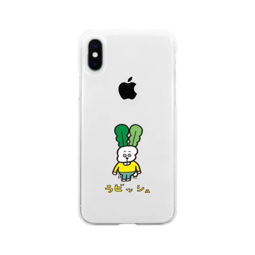 ラビッシュスマホケース Soft Clear Smartphone Case