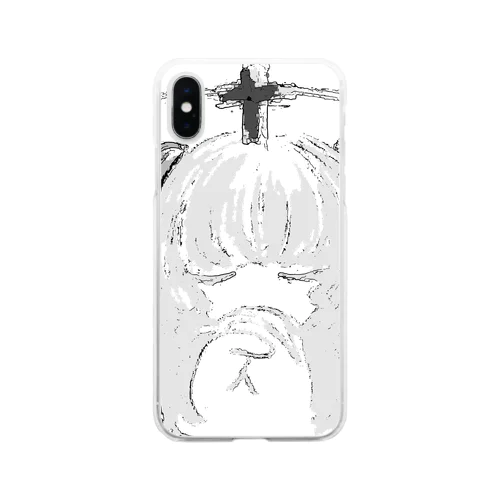 彼女の祈り Soft Clear Smartphone Case