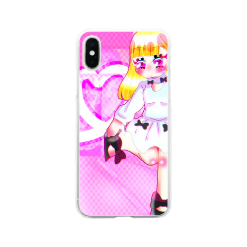 どこ行く？ Soft Clear Smartphone Case