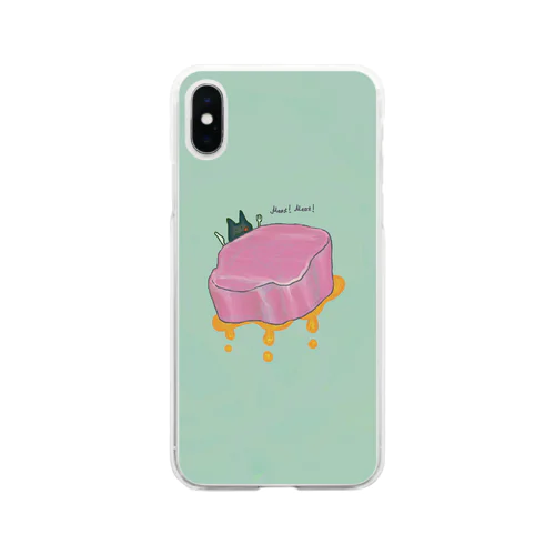 Meat! Meat! Soft Clear Smartphone Case