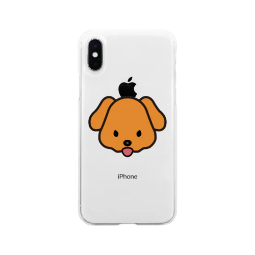 ワンだふるドッグくん Soft Clear Smartphone Case