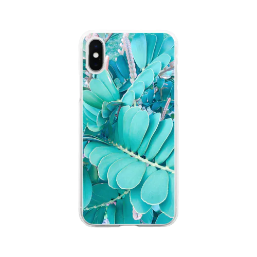 メキシコソテツ Soft Clear Smartphone Case