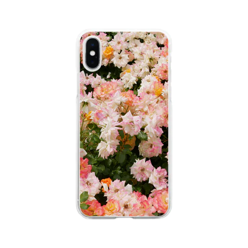 お花が大好きな方へ Soft Clear Smartphone Case