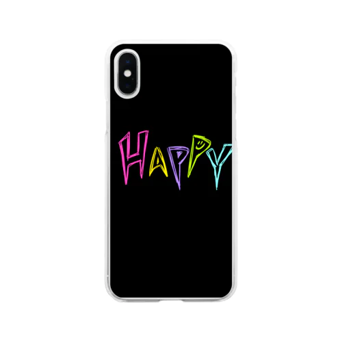 HAPPY Soft Clear Smartphone Case