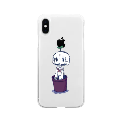 けだるけがーる⤼🌱 ͛.* Soft Clear Smartphone Case