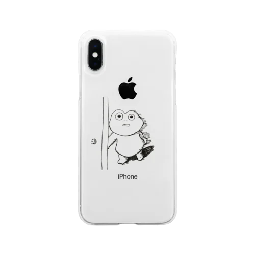 ぼくの未知との遭遇Tシャツ Soft Clear Smartphone Case