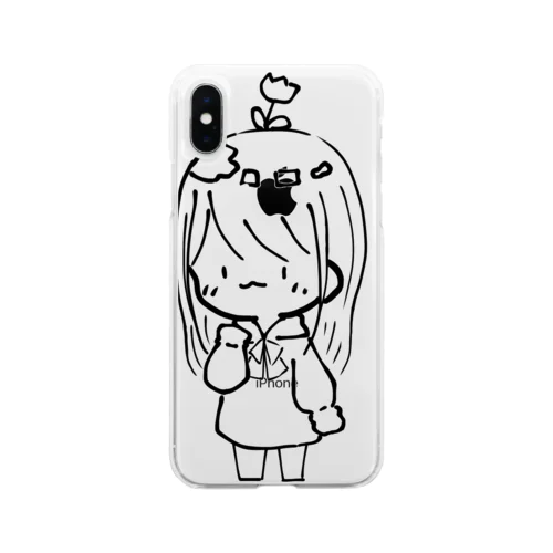 チューリップ少女 Soft Clear Smartphone Case