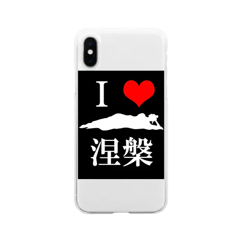 釈迦涅槃 Soft Clear Smartphone Case