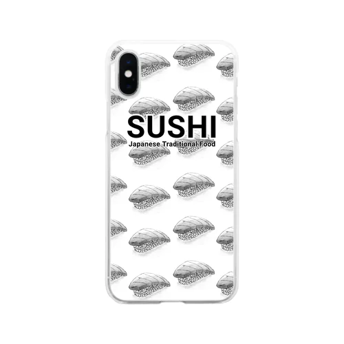 寿司 ～SUSHI～ Soft Clear Smartphone Case