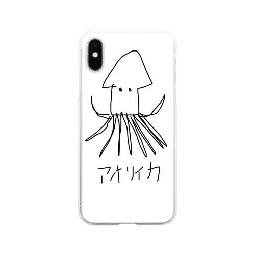 アオリイカ Soft Clear Smartphone Case