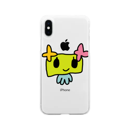 ふ、ふらわっち、、 Soft Clear Smartphone Case