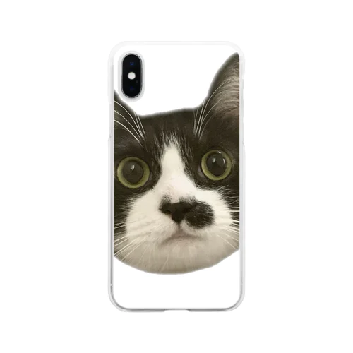 キヨ猫チャン Soft Clear Smartphone Case