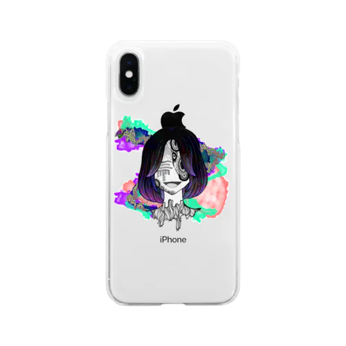 無題 Soft Clear Smartphone Case