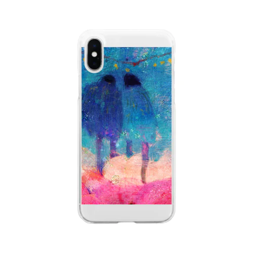 トリフィドの日 Soft Clear Smartphone Case