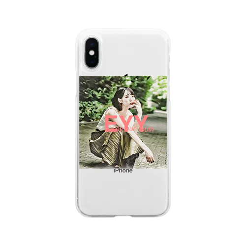 夏の娘 Soft Clear Smartphone Case