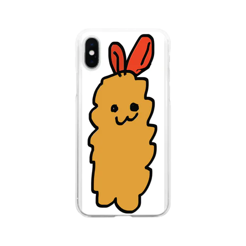 エビフリャーちゃん Soft Clear Smartphone Case