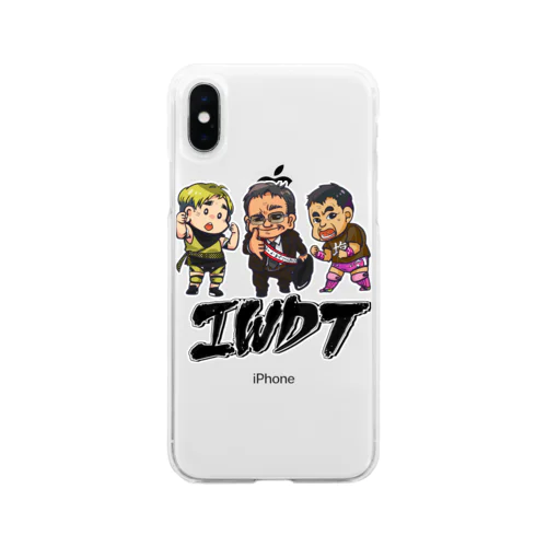 IWDTイラスト Soft Clear Smartphone Case