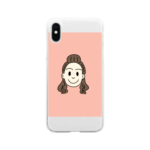 ママさん Soft Clear Smartphone Case