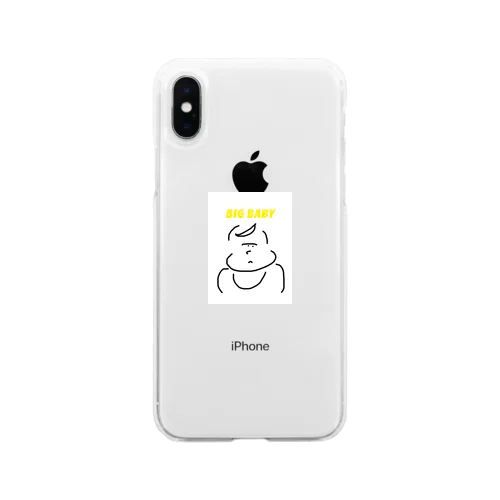 BIG BABY Soft Clear Smartphone Case