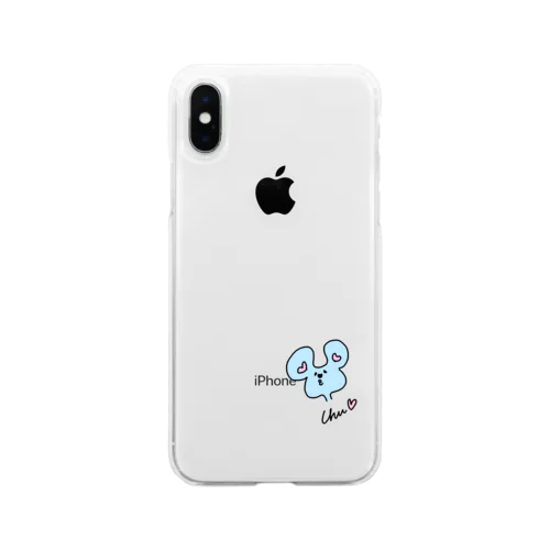 ねずみさんChu♡ Soft Clear Smartphone Case