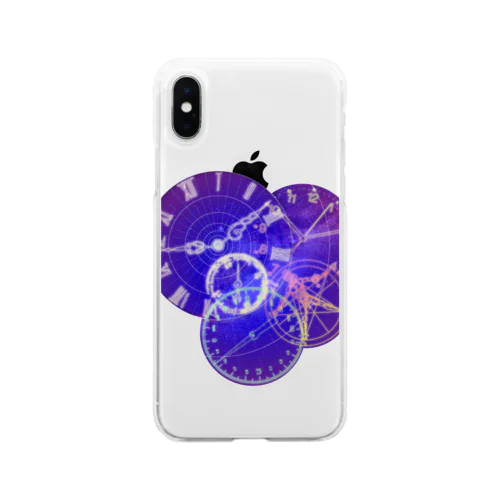 melting time#1 Soft Clear Smartphone Case