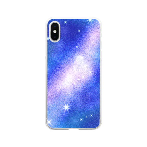 milky way Soft Clear Smartphone Case
