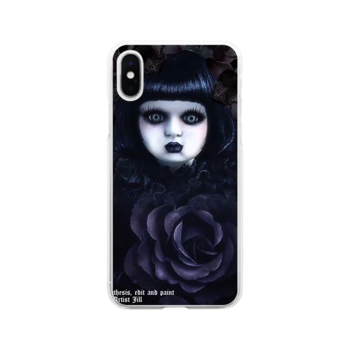 Gothic Doll Soft Clear Smartphone Case