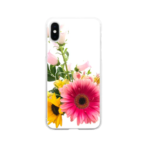 Flower Soft Clear Smartphone Case