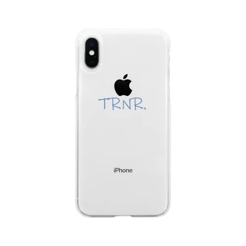 006 TRNR. BLUE Soft Clear Smartphone Case