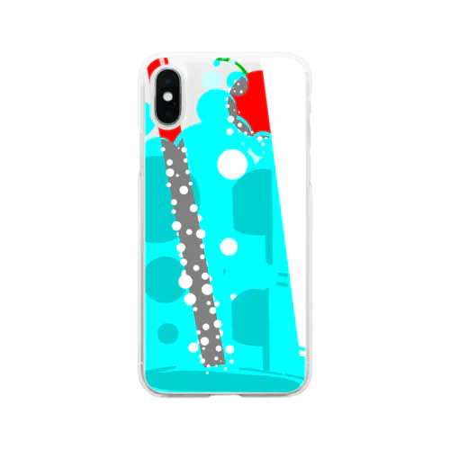 JITOMEKUN(サイダー) Soft Clear Smartphone Case