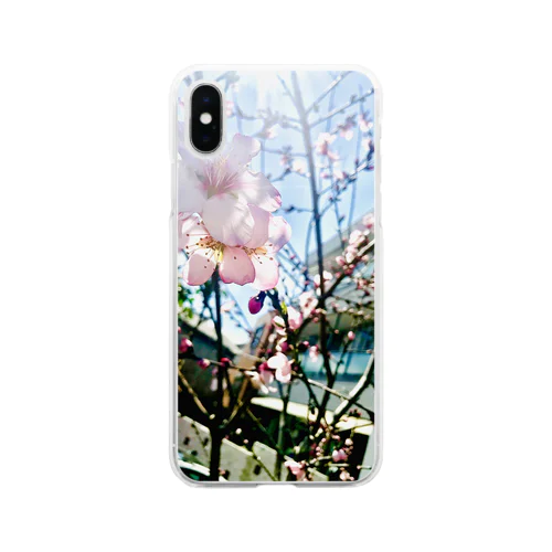 Cherry Blossom  Soft Clear Smartphone Case