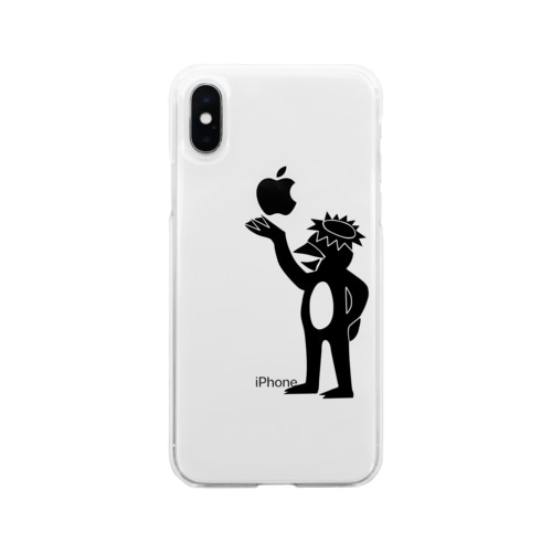 しるえっと・カッパ Soft Clear Smartphone Case