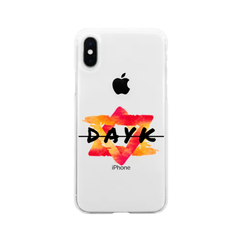 DAYK original phone case ソフトクリアスマホケース