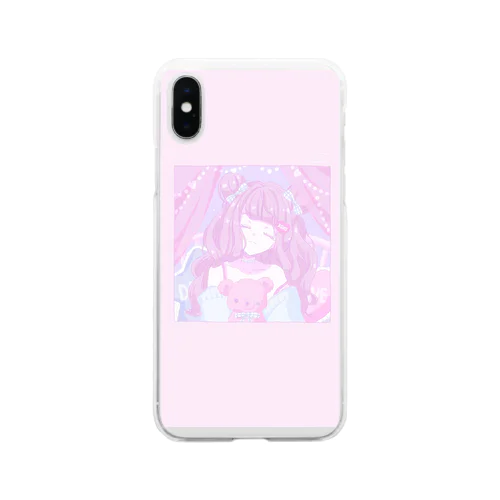 sleeeepy Soft Clear Smartphone Case