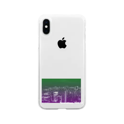 東京シティポップ_Toranomon Soft Clear Smartphone Case