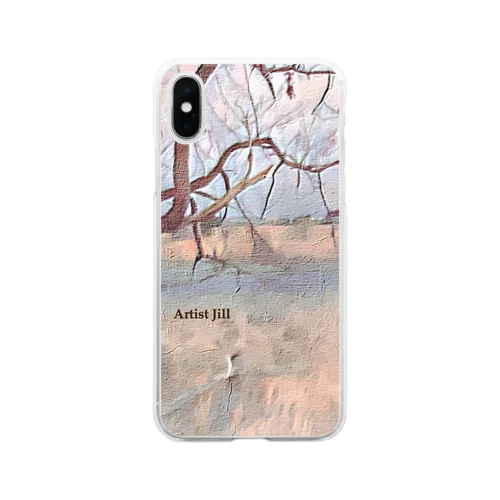 絵画のような風景 Soft Clear Smartphone Case