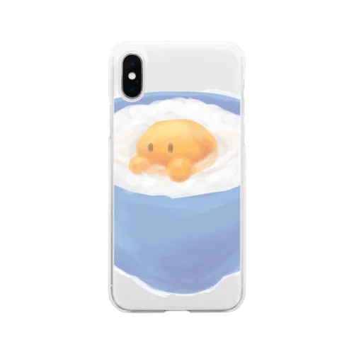 卵かけごはんの精 Soft Clear Smartphone Case