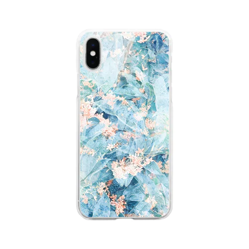 Osmanthus Rain Soft Clear Smartphone Case