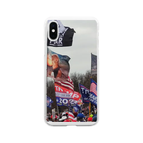 歴史上最大イベント Jan 6, 2021 Soft Clear Smartphone Case