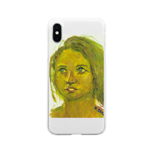 oil_paint002 Soft Clear Smartphone Case